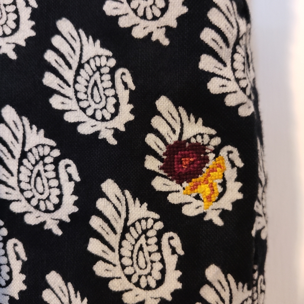 Anthropologie Embroidered Wide Leg Jumpsuit - Picture 15 of 16